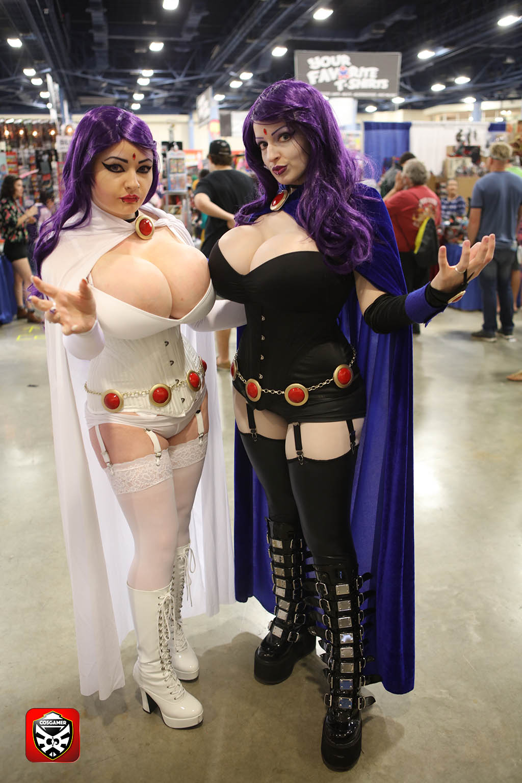 Big Tits At Cosplay Convention - Raven cosplay big tits - Other - Porn Pics